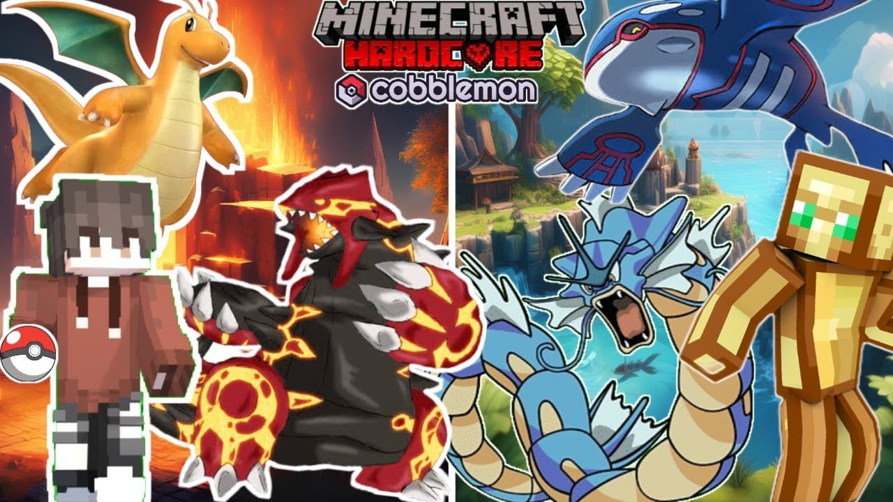 I Survived 100 Days in Cobblemon Hindi 