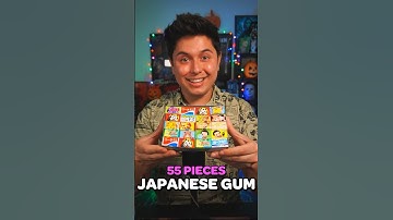 55 Pieces of Japanese Gum! 🍬 | #ASMR