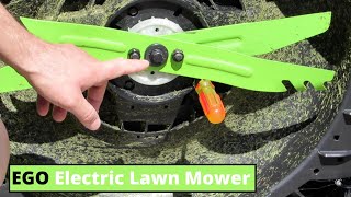 How To Change A Blade On Lawn Mower | Replacing a MultiBlade on EGO Electric Lawn Mower Quickly