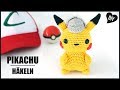 Meisterdetektiv Pikachu häkeln | Pokemon Häkelanleitung -  Amigurumi DIY by Pfirsichteufel