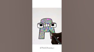 Russian Alphabet lore A oddly satisfying #duet #drawing #art #coloralphabets #oddlysatisfying #artis