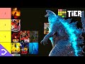 Ultimate BEST & WORST Godzilla Films TIER LIST!