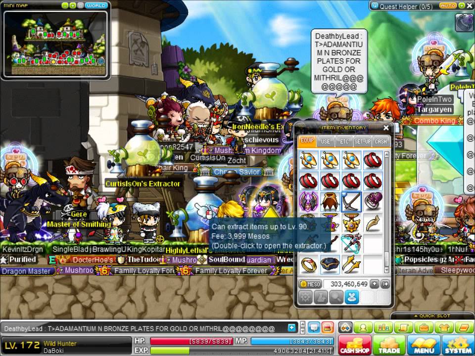 What are MapleStory items?