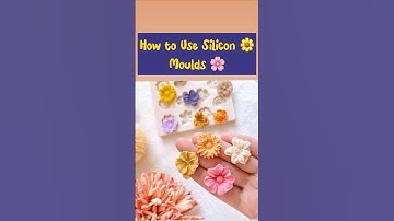How To Use Silicon Mould #silicon #mould #diy #diycraft #craftideas #new #clayart #art