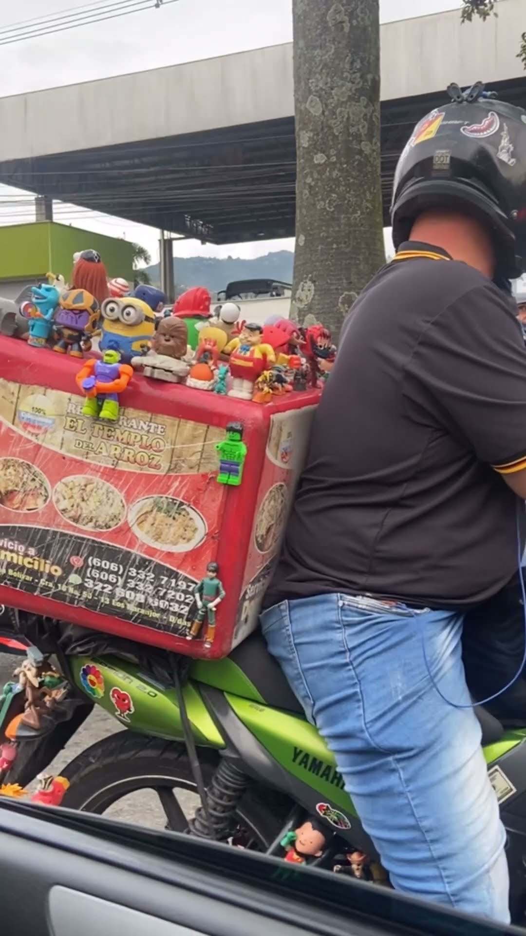 Man's Motorbike Covered In Toys || ViralHog
