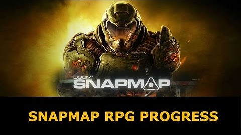 Doom SnapMap RPG Tutorial Progress