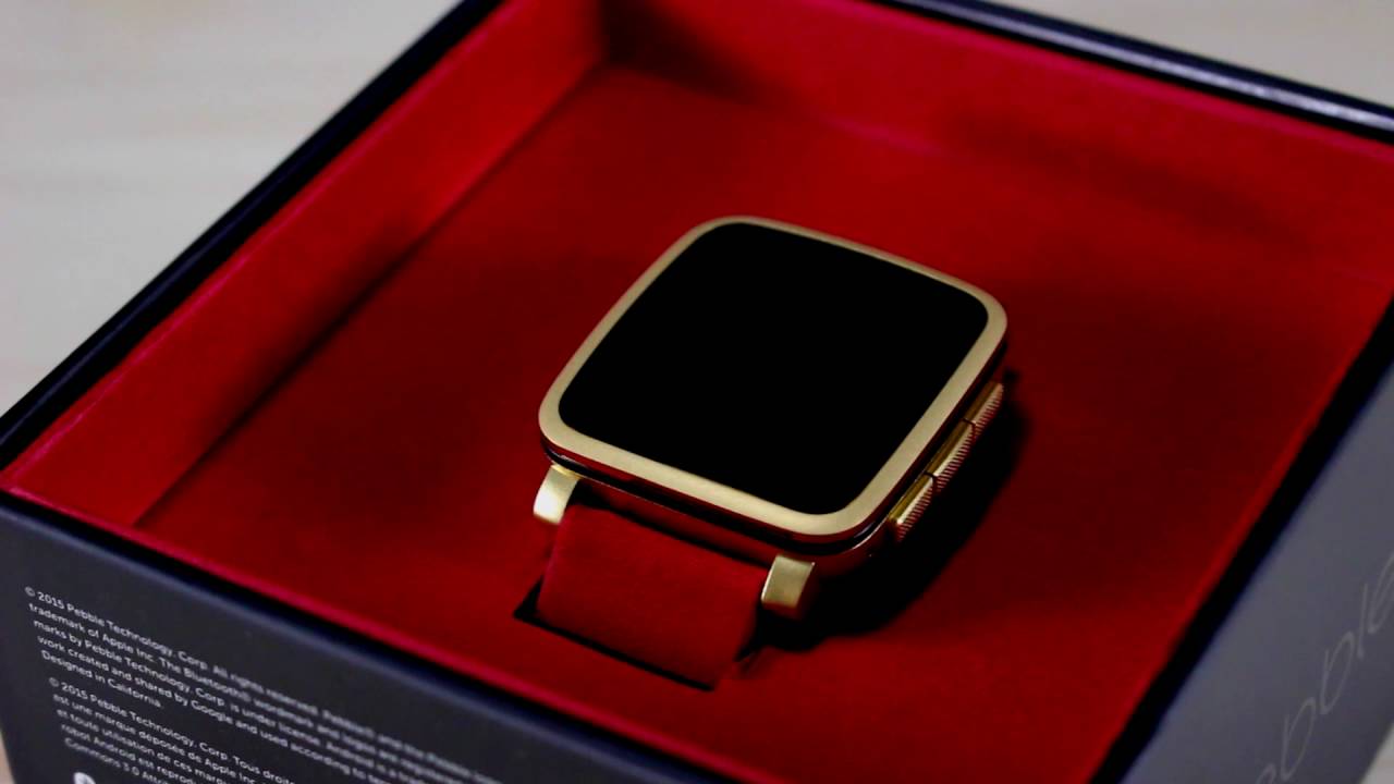 Pebble Time Steel Unboxing