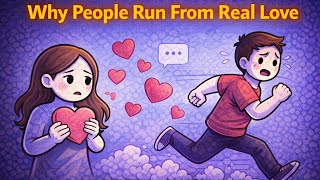 The Psychology Behind Running From Love