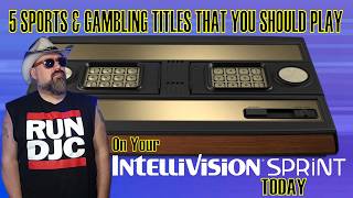 5 Sports & Gambling Games That Still Hold Up TODAY for Your INTELLIVISION SPRINT