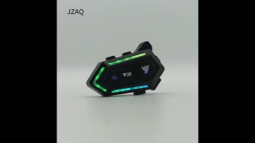Helmet Bluetooth Headset Call time: 25 hours; Light effect mode 10h Y20 JZAQ