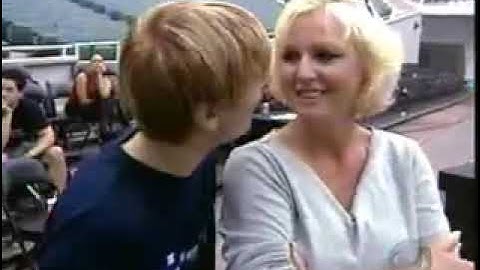 Aaron Carter CBS 60 Minutes  May 2002 Part 2  Aaron and Carter Family 1