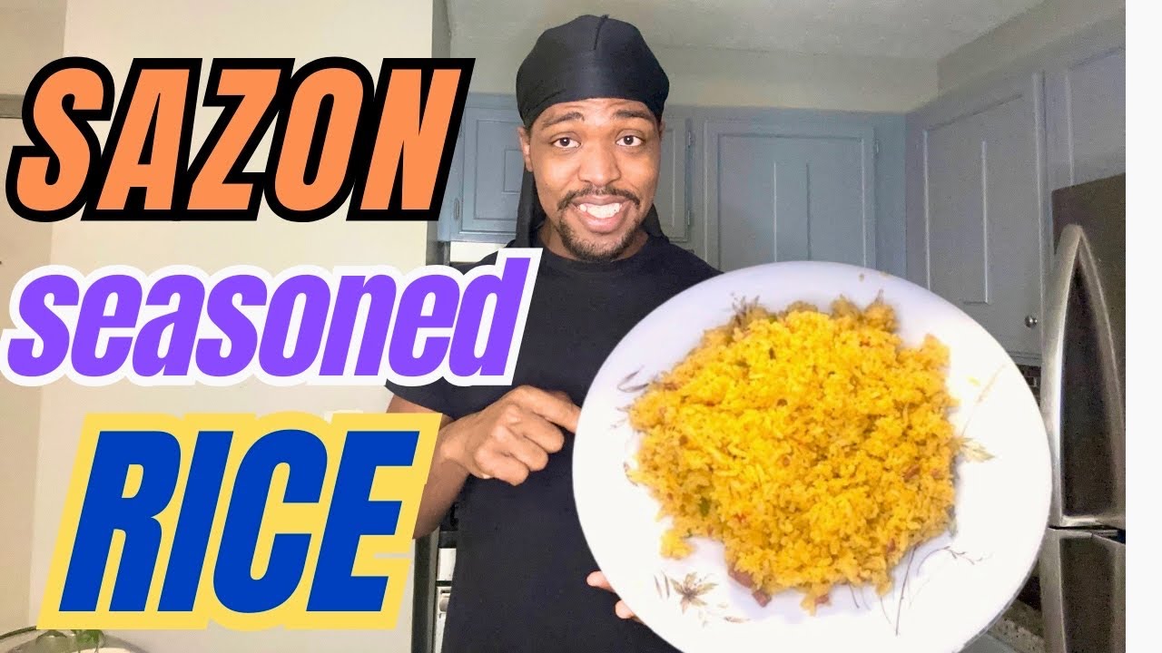 Sazon Red Rice I Made Sazon-Infused Rice With Sausage & Sardines - YouTube