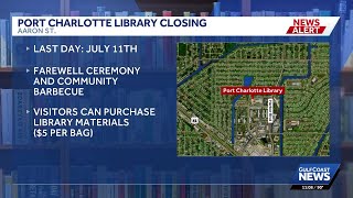 Port Charlotte Library to close after 65 years with farewell event