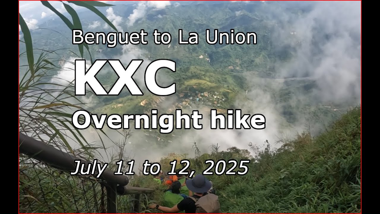 Kibungan Cross Country (KXC) Overnight Hike