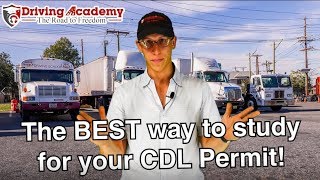 The Best Way To Study For Your CDL Permit - Driving Academy screenshot 1