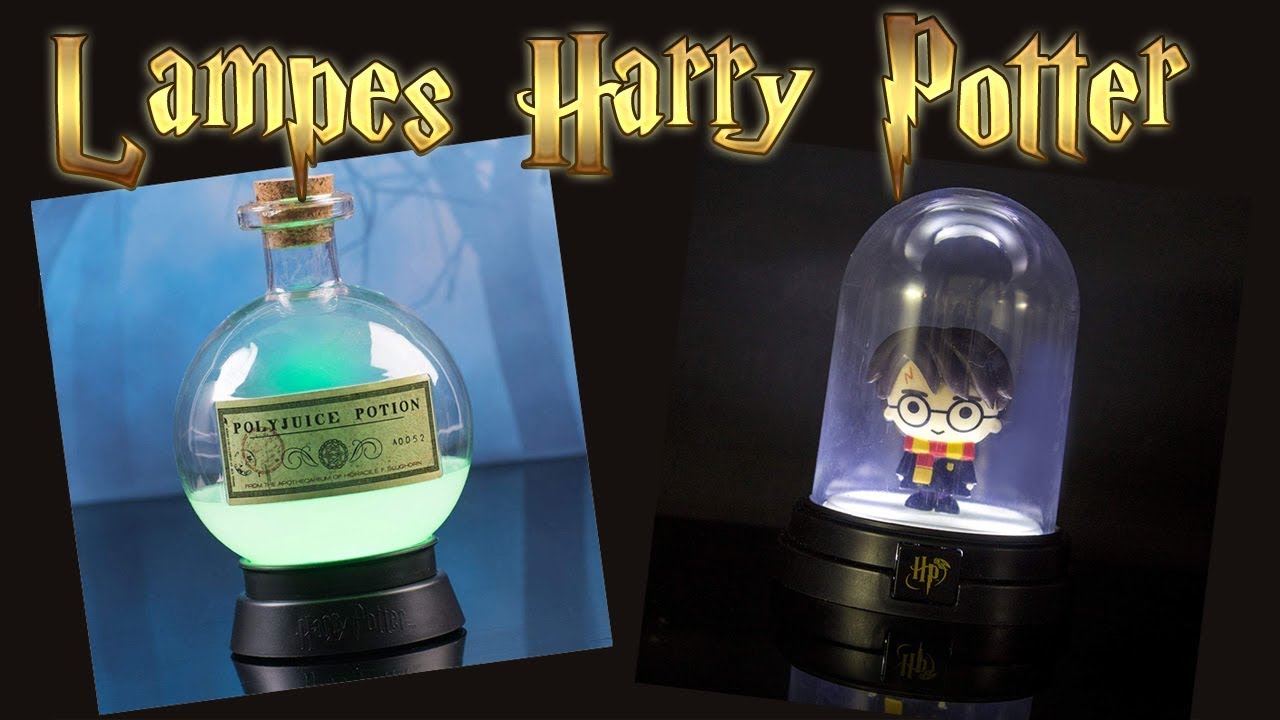 HARRY POTTER Lampe d'ambiance Fioles Wow