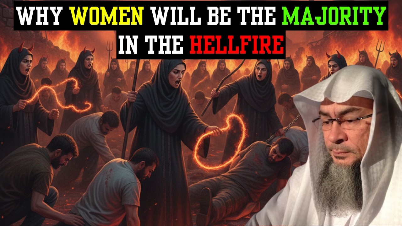Why women will be the majority in the hellfire! #quran #islam #ramadan #assimalhakeem