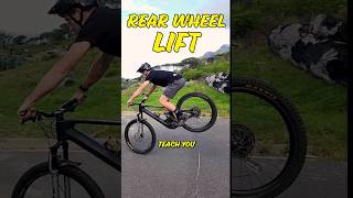 How to Lift the Rear Wheel on your Mountain Bike💥#mtb #mountainbike #mtbskills #short #shortsvideo
