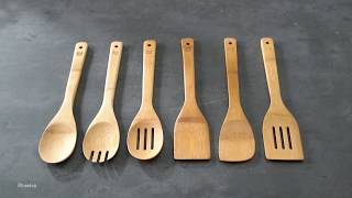 Riveira | Bamboo Cooking Utensils Set