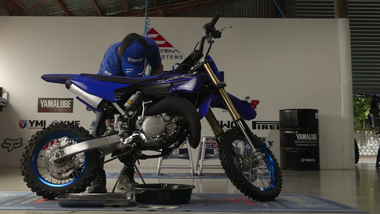 Yamalube 2-Stroke Oil Change 'How-to video' with Josh Coppins