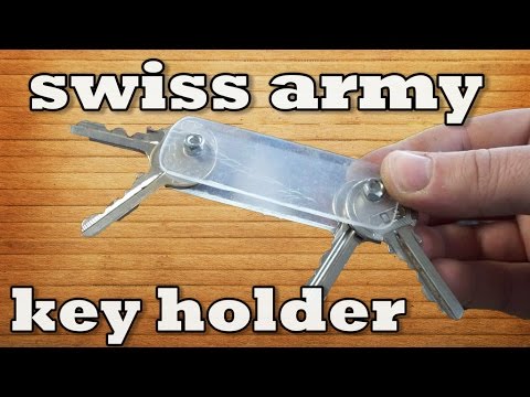 ✔ How To Make Swiss Army Key Holder