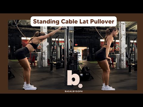Standing Cable Lat Pullover
