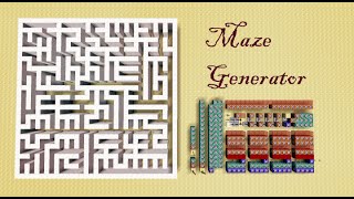 Minecraft 1.10 MAZE GENERATOR