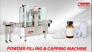 Powder Filling & Capping Machine