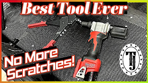 Best Tool EVER….. Battery Pop Rivet Gun…. WOW @MilwaukeeTool