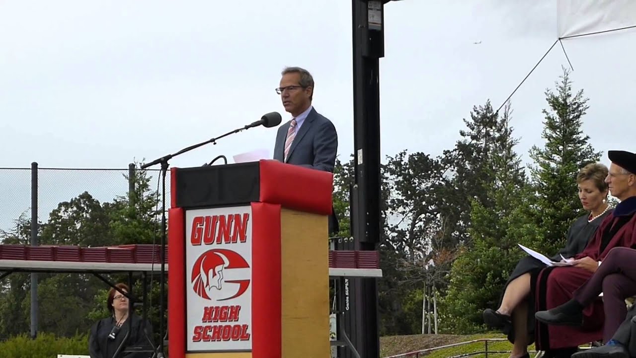 Gunn High School Commencement Speech 2015 YouTube