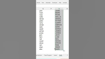 Stop Retyping! Convert Text to UPPERCASE in Excel Instantly!