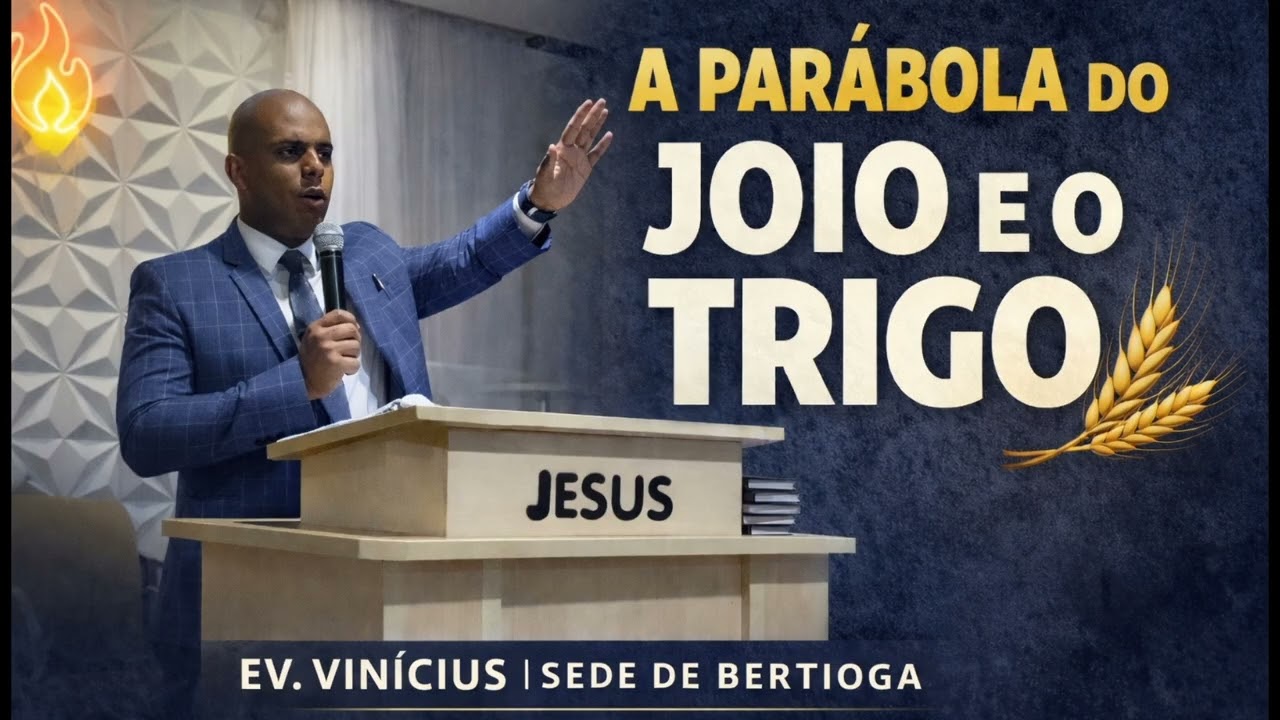 A PARÁBOLA DO JOIO E O TRIGO - SEDE DE BERTIOGA 