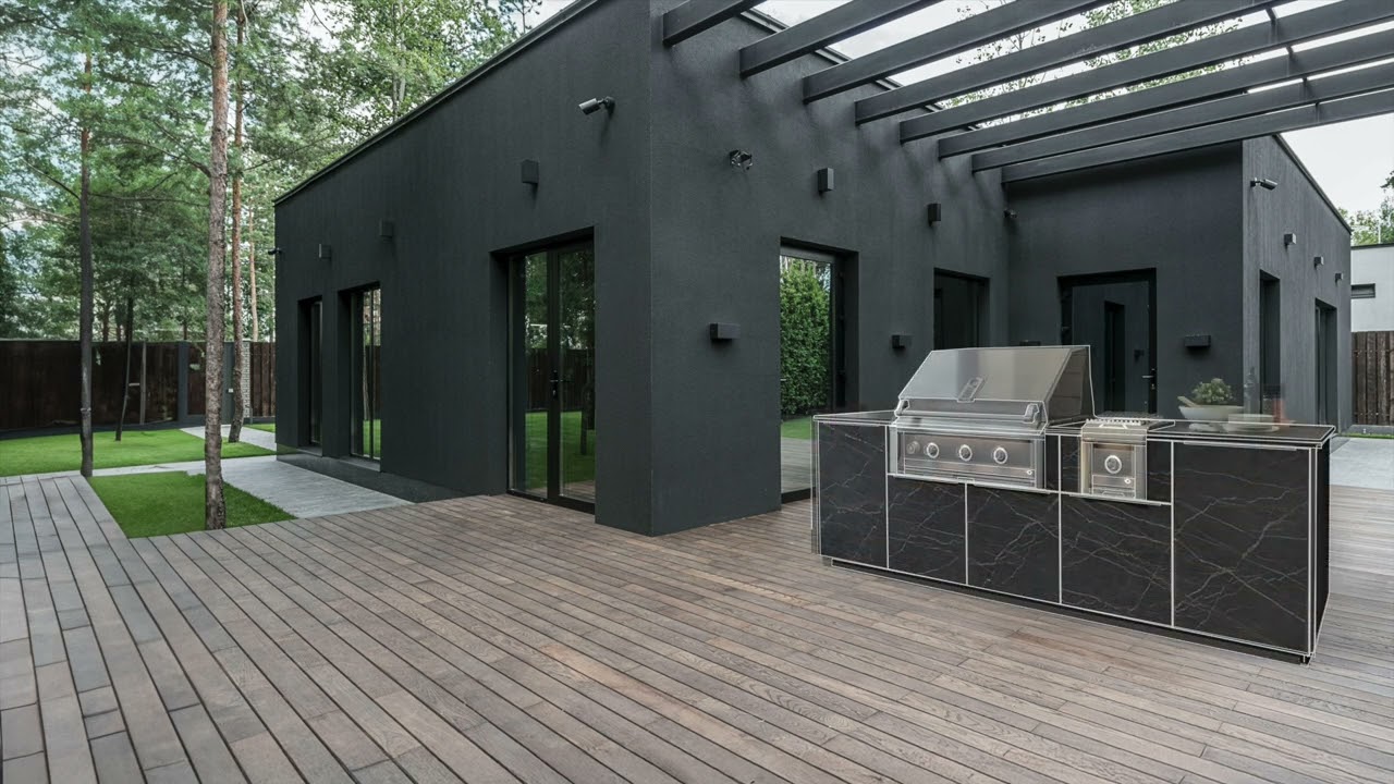 Alumina Architectural Surfaces Outdoor Kitchen Showcase | Outeriors