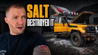 Can we save my Land Cruiser after driving it into the sea?