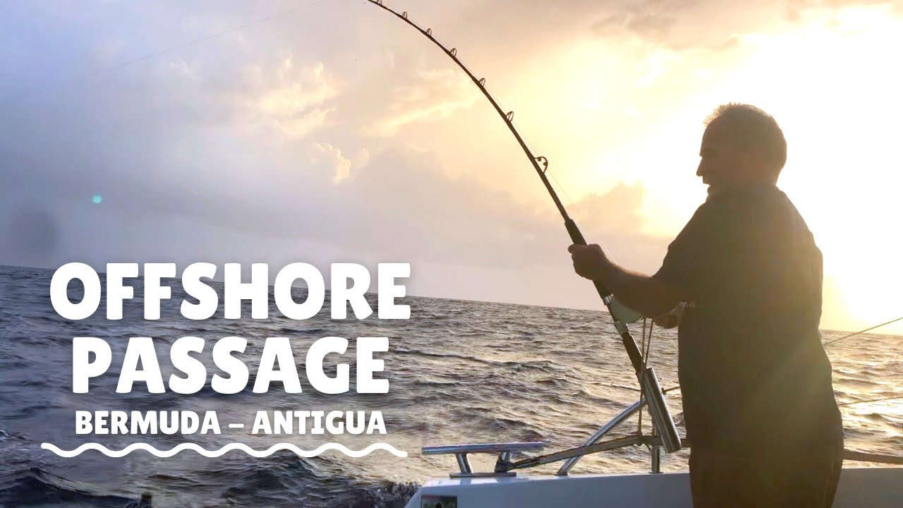 The offshore crew arrives in Antigua                                     #rumrun #sailing Ep 27