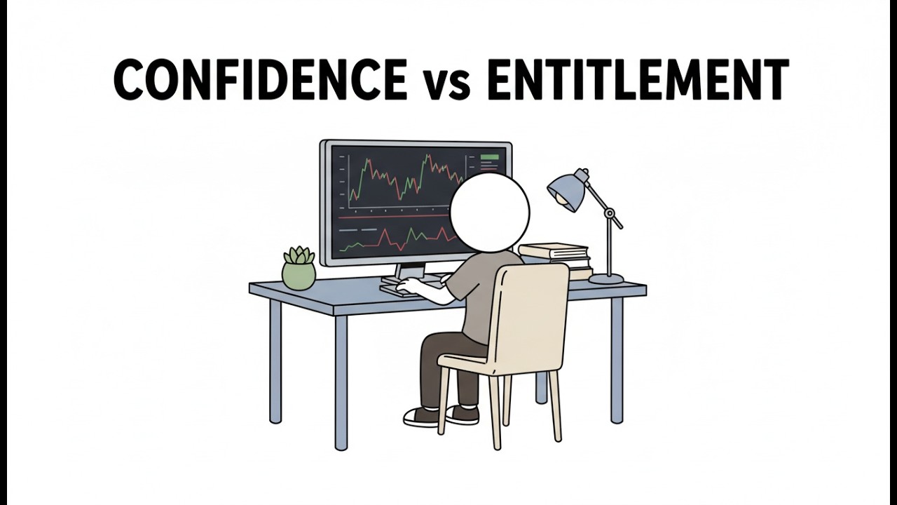 Confidence vs Entitlement: The Line Most Traders Cross