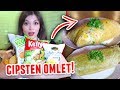 BÜTÜN CİPSLERİ KARIŞTIRIP OMLET YAPMAK !!!