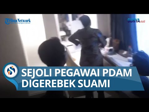 Pasangan Selingkuh Pegawai PDAM Bangkalan Digerebek Suaminya saat Berduaan di Kamar Hotel