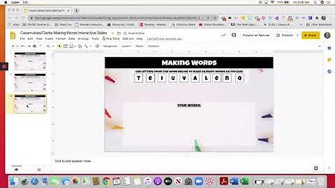 How to Make Every Day Google Slides Interactive for Synchronous or Asynchronous Learning