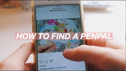 how to find a penpal + what to write in your first penpal letter