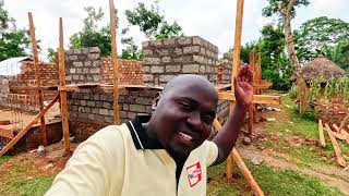 Process of building three bedroom house!!! Part 7