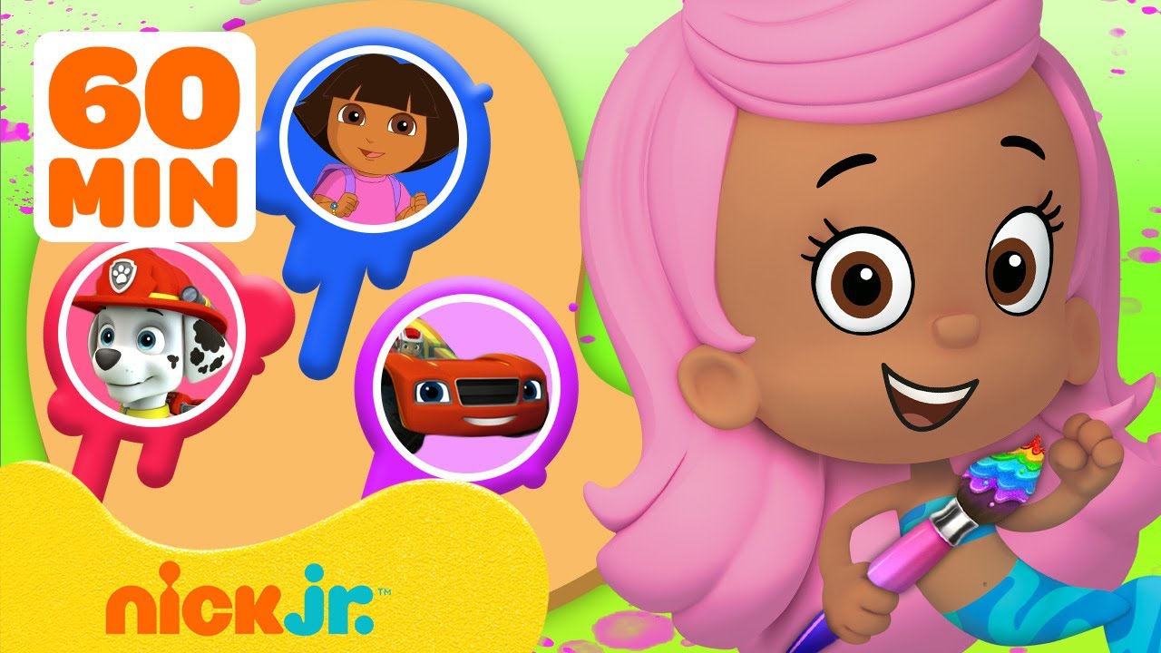 Guess the Missing Colors! w/ Bubble Guppies & MORE | 1 Hour Compilation ...