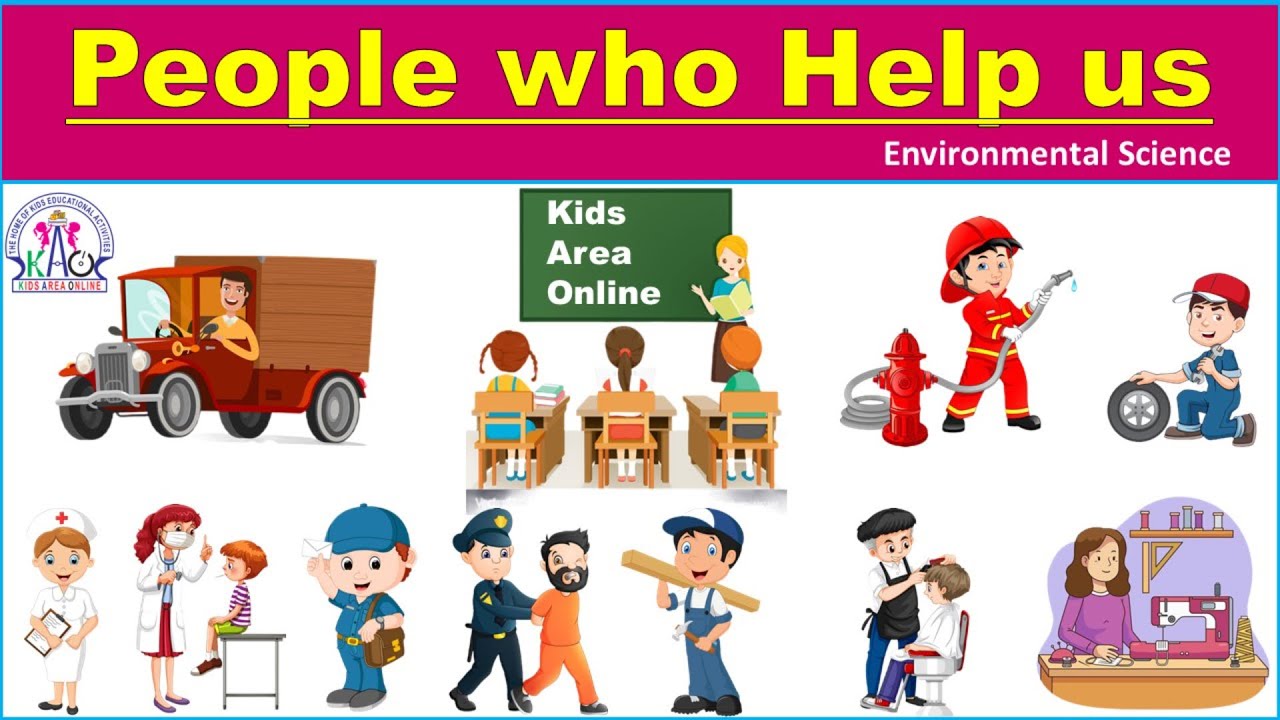 Who can help. Daily helpers. helpers.