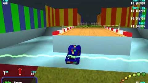 Re-Volt Custom Track Toy-Volt : Party 2 by doll265, 8 Lap Race