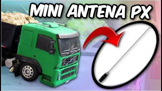 COMO FAZER ANTENA PX PARA MINIATURAS DE CAMINHÃO