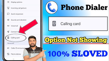 calling card option not showing in phone dialer new update | google dialer calling card not showing