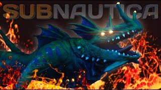 SEA DRAGON & THERMAL PLANT!! EXPLORING THE LAVA ZONE!!️ Subnautica Full Release Ep9