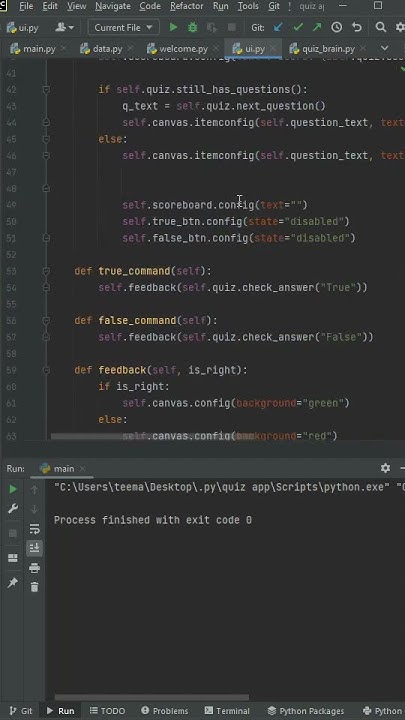 Python Quiz App - YouTube