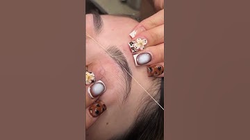 Threading.. #eyebrows #threading #eyebrowthreading #shorts #youtube #youtubeshorts #shortvideo