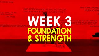 Week 3 - Foundation & Strength 6-Week Strength & Condition Program For Runner's Profile